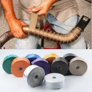 fita térmica escape motocicleta 5m