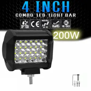 barra led off-road 72w
