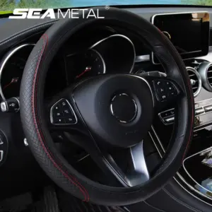 capa de volante couro microfibra 37-39cm