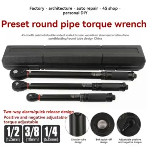 chave de torque 1/4 3/8 1/2 pol