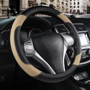 capa de volante couro microfibra 38cm