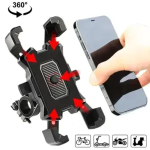 suporte celular 360 graus bicicleta