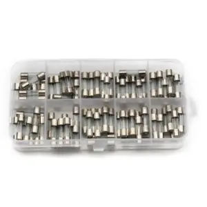 kit fusível de vidro 5x20mm