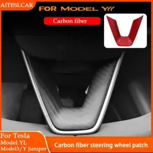 protetor volante fibra carbono tesla