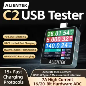 testador usb alientek c2