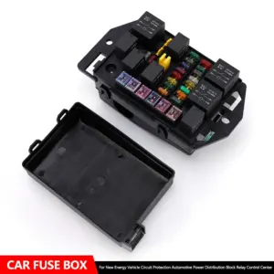 caixa de fusíveis automotiva 24 vias 12V-24V