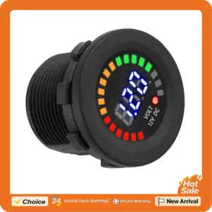 voltímetro digital led 12v 5-15v