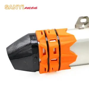 protetor de tubo de escape de silicone