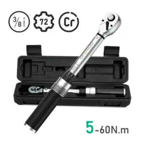 chave de torque 3/8 polegadas 5-60 n.m