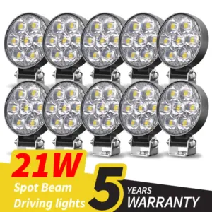 barra de led auxiliar 2.4 polegadas
