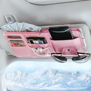 organizador de viseira de carro