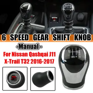 manopla câmbio 6 velocidades manual nissan qashqai