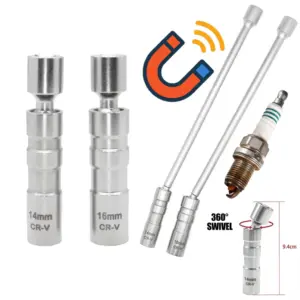 soquete magnético vela ignição 14mm 16mm