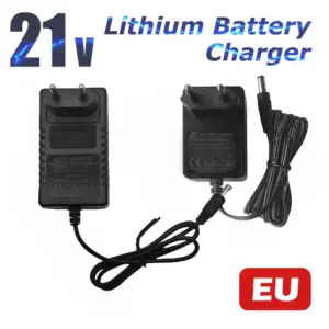 carregador de bateria 21v 1a furadeira 18v
