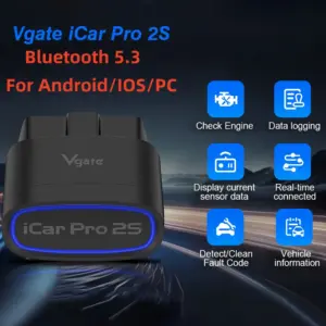 scanner automotivo vgate icar pro 2s bluetooth obd2