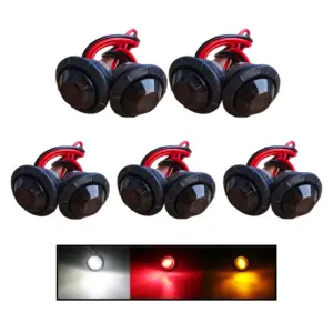 luzes marcador lateral 12v caminhão