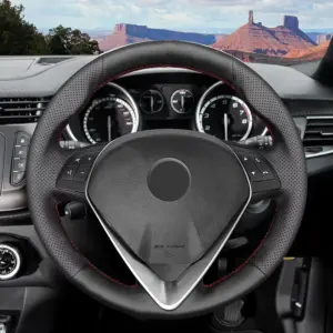 capa de volante couro microfibra alfa romeo