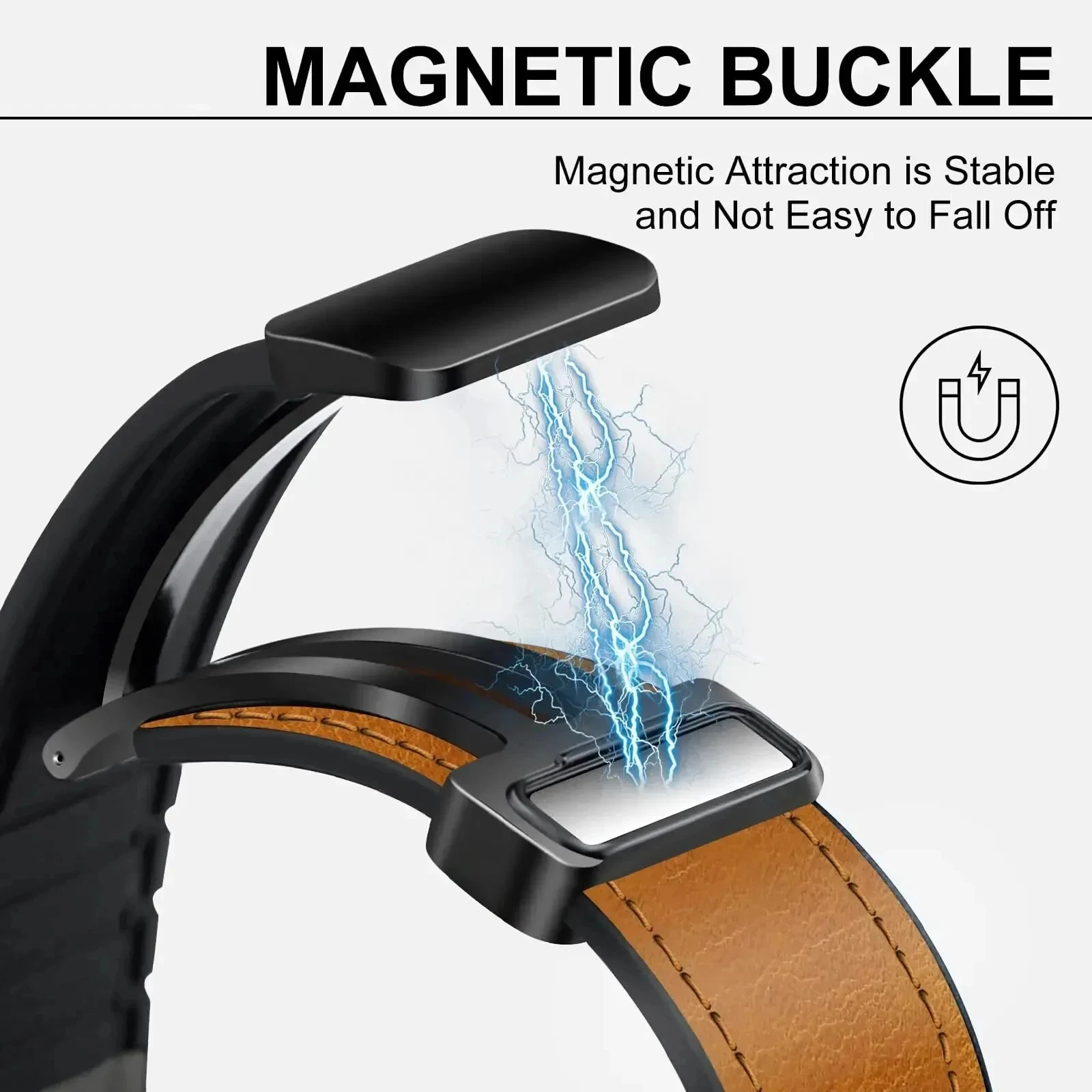 Pulseira Silicone Magnética 20mm para Omega x Swatch Moonswatch - Imagem 6