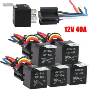 relé automotivo 12v 40a 5 pinos