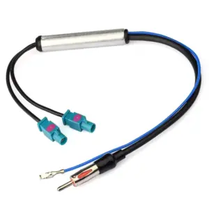 amplificador antena duplo fakra din