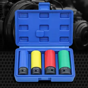 conjunto soquete impacto roda 1/2 polegada