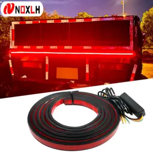 barra led traseira caminhão 24v