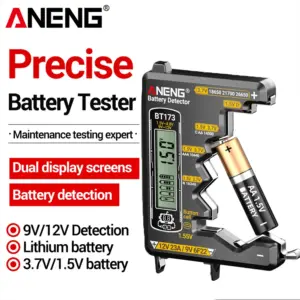 testador de bateria universal aneng bt173