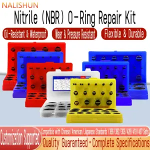 Kit Anéis de Vedação O-rings NBR para Reparo Automotivo