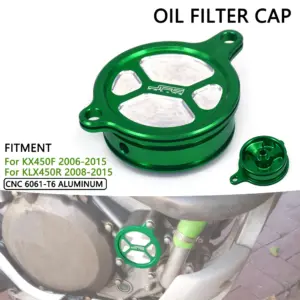 tampa filtro óleo kawasaki kx450f klx450r