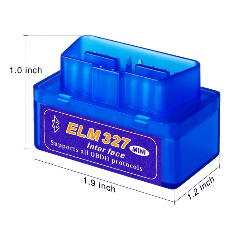 Scanner automotivo ELM327 Mini v2.1 Bluetooth OBD2 para Android/Windows - Imagem 6