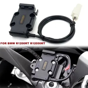 suporte gps celular bmw r1200rt carregamento sem fio