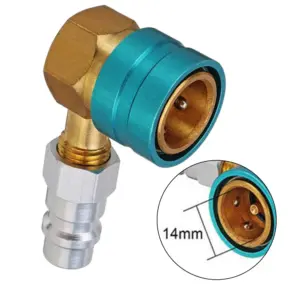 adaptador ac engate rápido r1234yf para r134a lado baixo