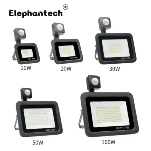 holofote led pir sensor movimento