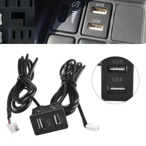adaptador usb duplo 4 pinos 6 pinos