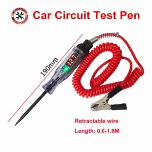 testador de circuito automotivo 6V 12V 24V