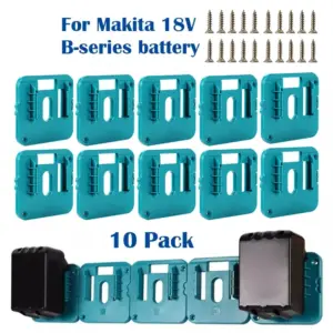 suporte bateria makita 18v parede