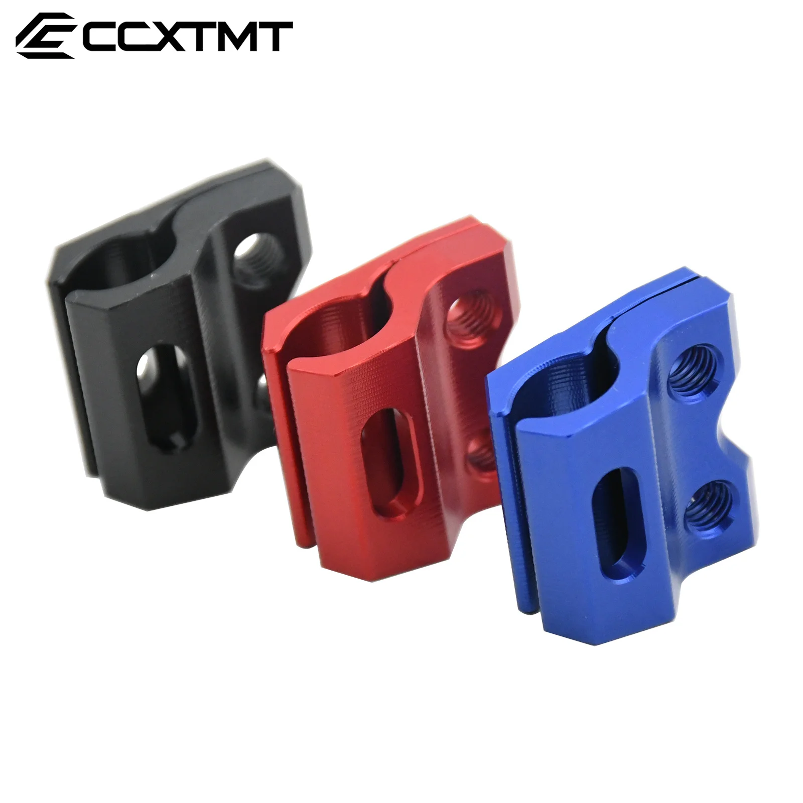Suporte Mangueira Freio Dianteiro CNC Alumínio para Honda CRF/Yamaha YZ - Imagem 2