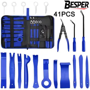 kit ferramentas remover acabamento automotivo