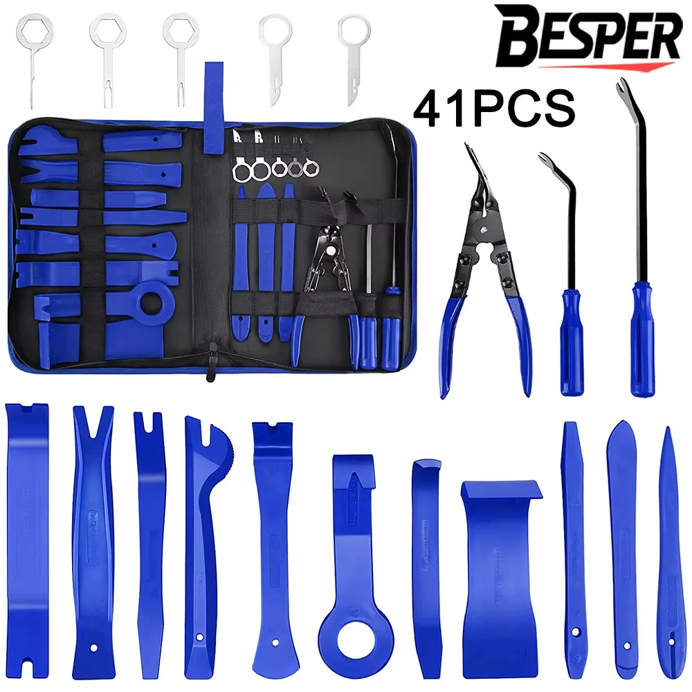 kit ferramentas remover acabamento automotivo