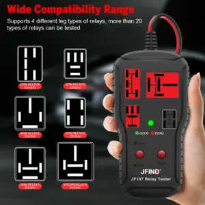 testador de relé automotivo 12v 24v