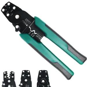 alicate crimpador terminais elétricos 22-14awg