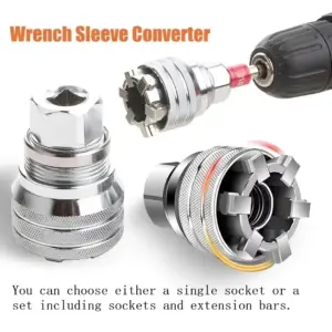 cabeça de chave de torque ajustável 10-19mm