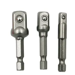 adaptador soquete broca impacto haste hex