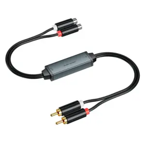 isolador de audio rca automotivo