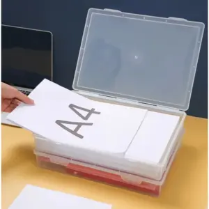 organizador documentos plástico transparente