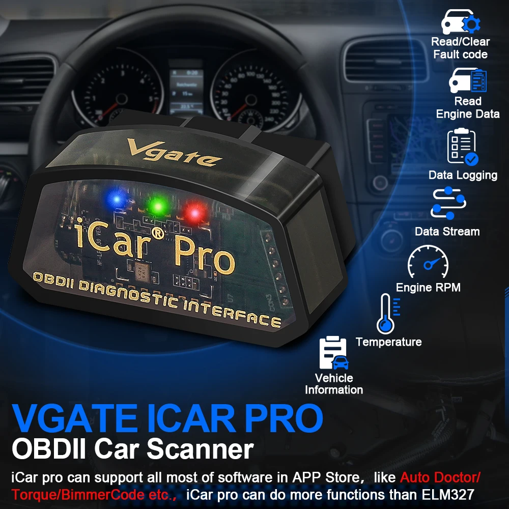scanner obd2 vgate icar pro