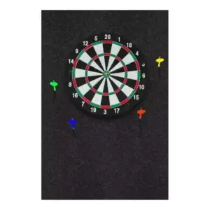 protetor de parede dartboard feltro