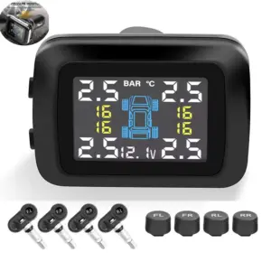 monitor pressão pneus tpms isqueiro