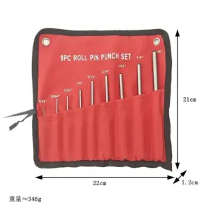 conjunto 9 punções pinos retenção