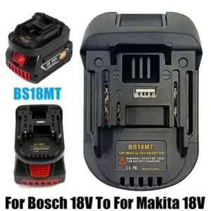 adaptador bateria bosch 18v makita 18v